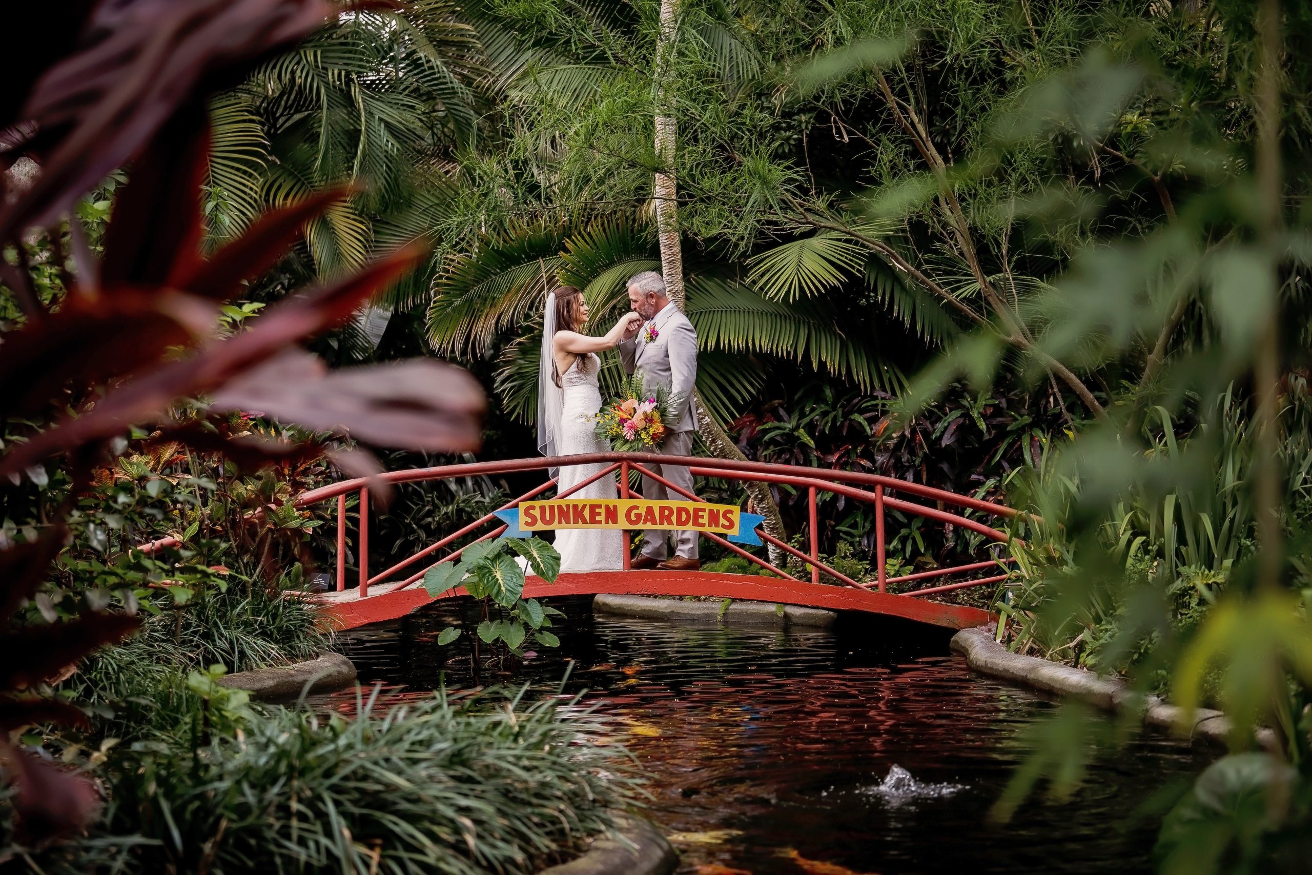 Sunken Gardens best Wedding photographer